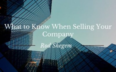 What to Know When Selling Your Company